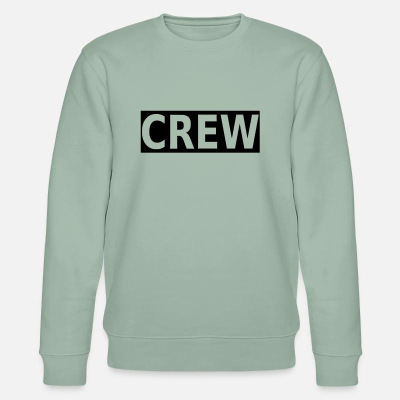crew - Stanley/Stella Unisex Bio-Sweatshirt CHANGER  - Helles Graugrün