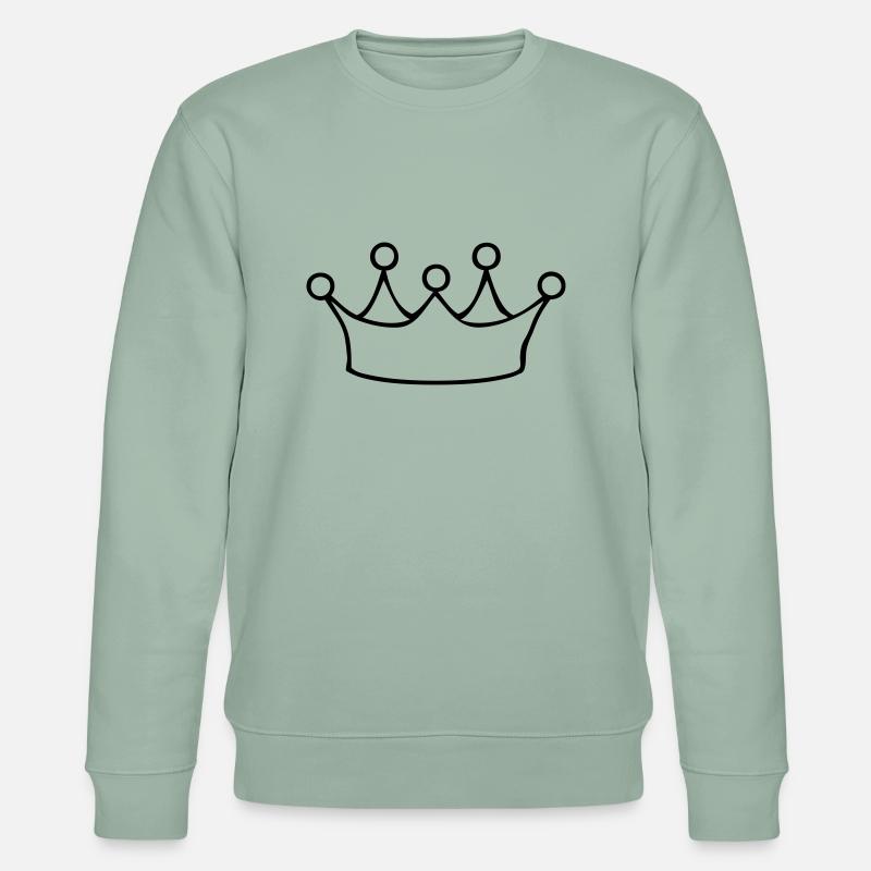 krone - Stanley/Stella Unisex Bio-Sweatshirt CHANGER - Helles Graugrün