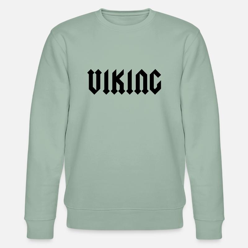 Vikings - Stanley/Stella Unisex Bio-Sweatshirt CHANGER  - Helles Graugrün