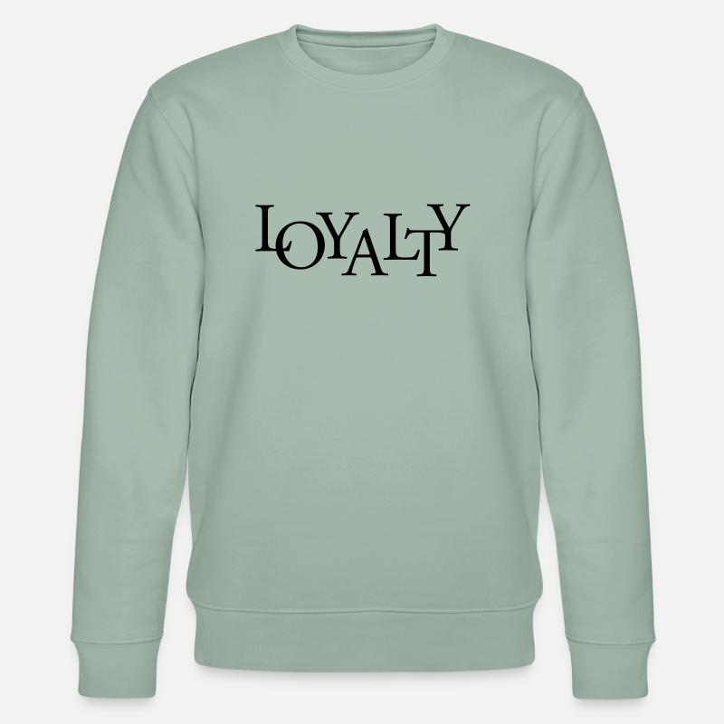 loyalty_t1 - Stanley/Stella Unisex Bio-Sweatshirt CHANGER  - Helles Graugrün