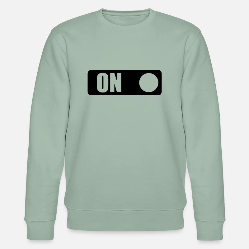 ON - Stanley/Stella Unisex Bio-Sweatshirt CHANGER  - Helles Graugrün