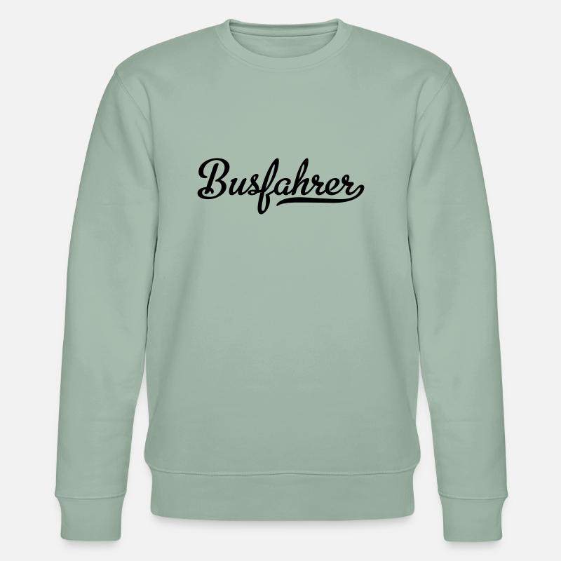Busfahrer - Stanley/Stella Unisex Bio-Sweatshirt CHANGER  - Helles Graugrün