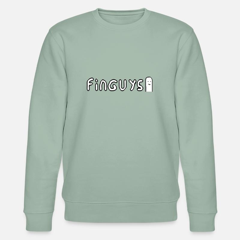 finguys - Sweat bio CHANGER Stanley/Stella Unisexe - vert de gris clair