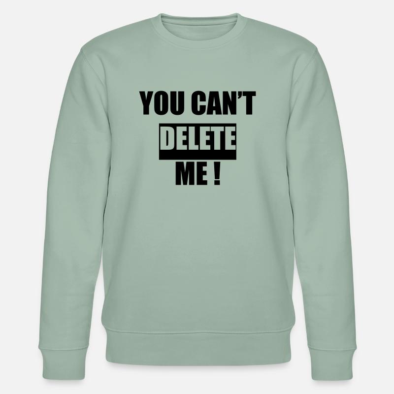 Delete - Sweat bio CHANGER Stanley/Stella Unisexe - vert de gris clair