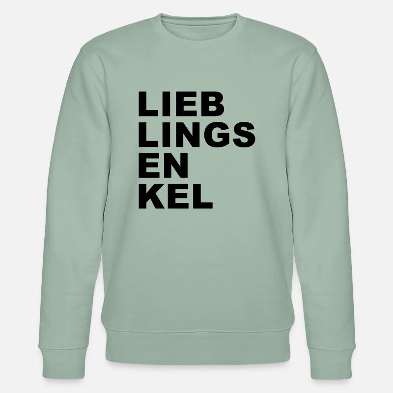 Lieblingsenkel - Stanley/Stella Unisex Bio-Sweatshirt CHANGER  - Helles Graugrün
