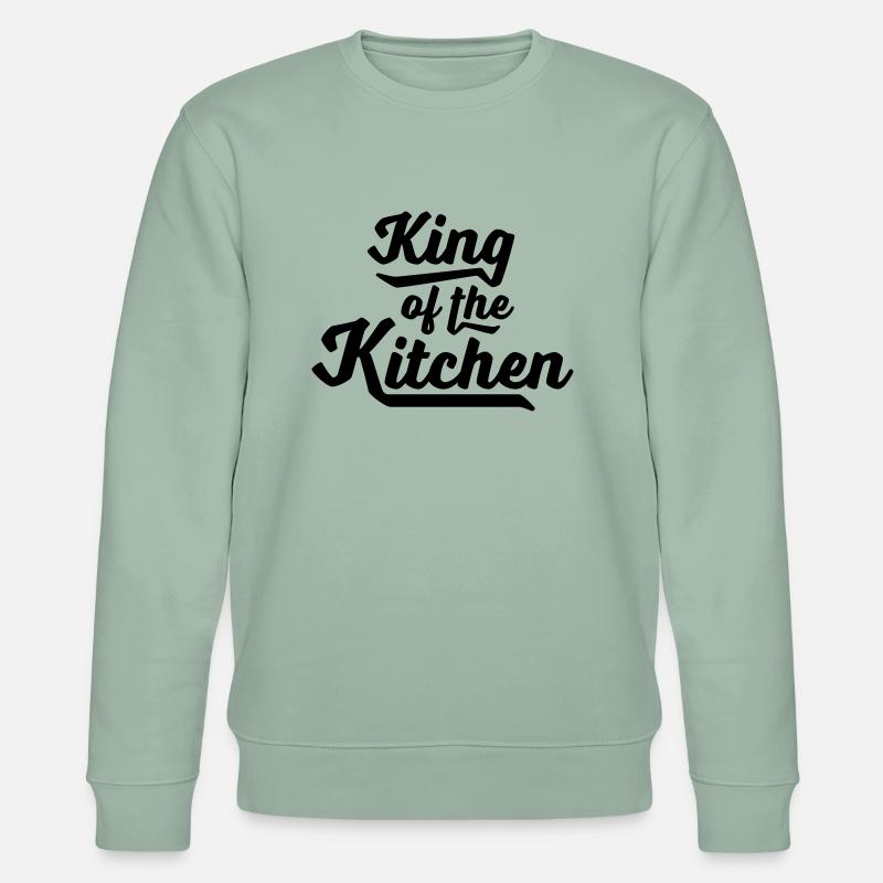 Kochen - Stanley/Stella Unisex Bio-Sweatshirt CHANGER  - Helles Graugrün