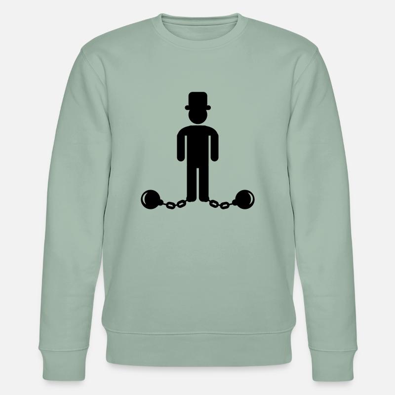 braeutigam - Sweat bio CHANGER Stanley/Stella Unisexe - vert de gris clair