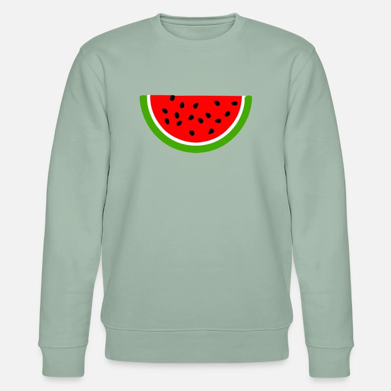 Pastèque - Sweat bio CHANGER Stanley/Stella Unisexe - vert de gris clair