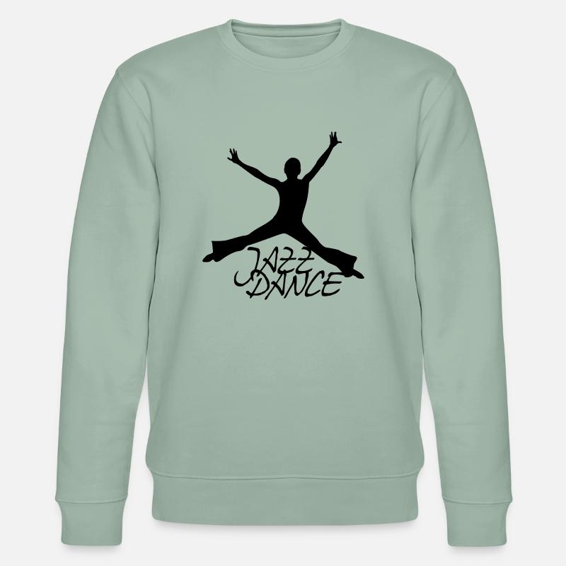 JAZZ DANCE - Stanley/Stella Unisex Bio-Sweatshirt CHANGER  - Helles Graugrün