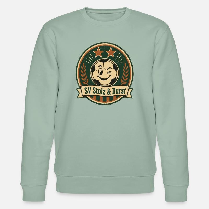 SV Stolz & Durst - Stanley/Stella Unisex Bio-Sweatshirt CHANGER - Helles Graugrün