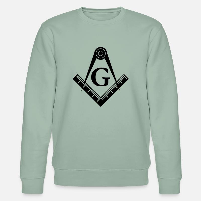 Illuminati - Stanley/Stella Unisex Bio-Sweatshirt CHANGER  - Helles Graugrün