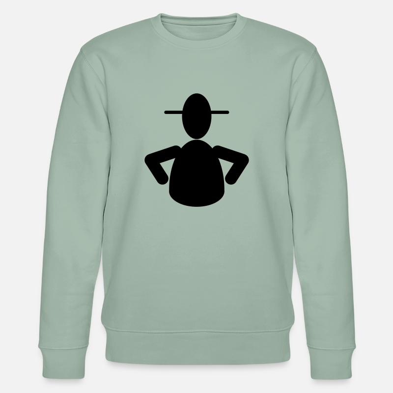 Sergeant - Stanley/Stella Unisex Bio-Sweatshirt CHANGER  - Helles Graugrün
