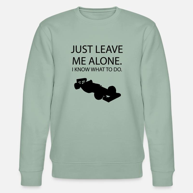 Kimi Raikkonnen - Stanley/Stella Unisex Bio-Sweatshirt CHANGER  - Helles Graugrün