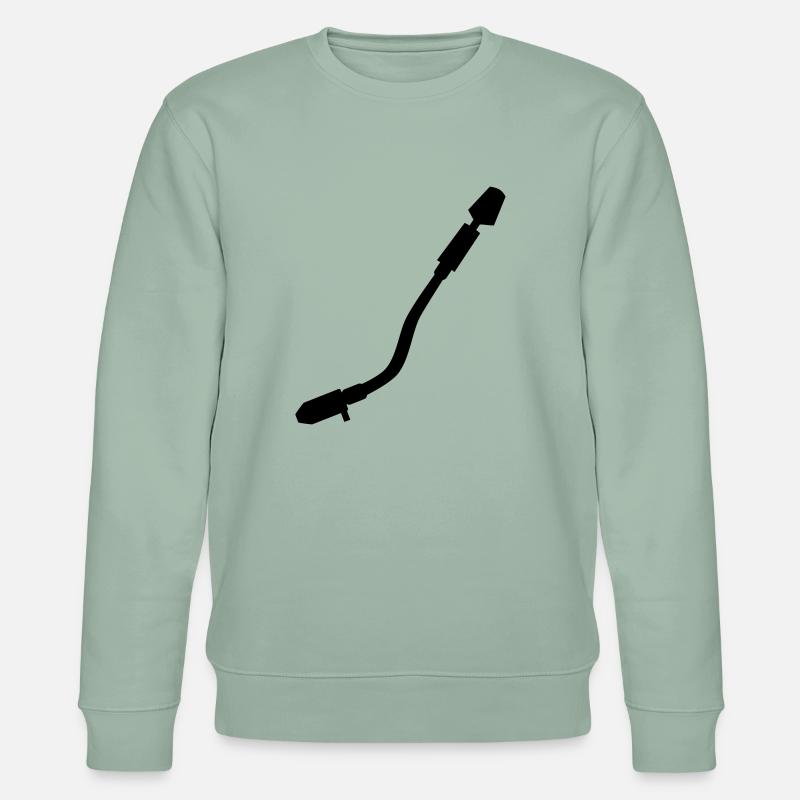 Turntable - Stanley/Stella Unisex Bio-Sweatshirt CHANGER  - Helles Graugrün