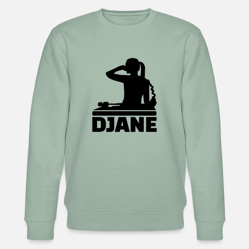 Djane - Stanley/Stella Unisex Bio-Sweatshirt CHANGER  - Helles Graugrün