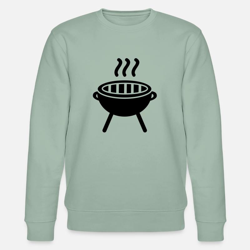 Grill - Stanley/Stella Unisex Bio-Sweatshirt CHANGER  - Helles Graugrün
