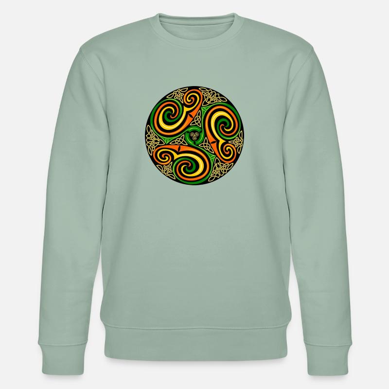 Tribal - Stanley/Stella Unisex Bio-Sweatshirt CHANGER  - Helles Graugrün