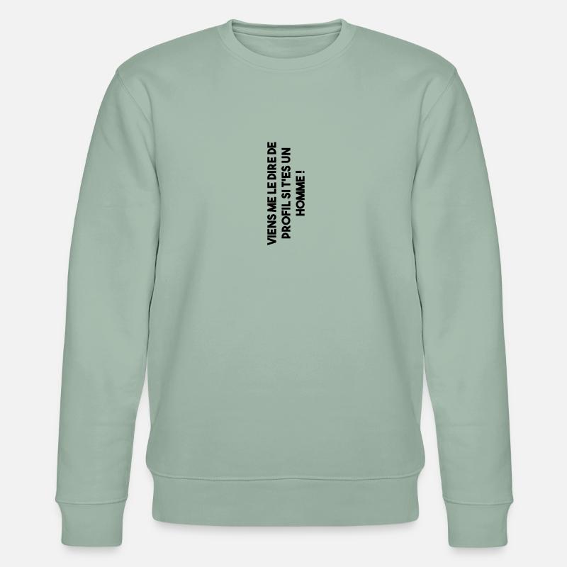 Profil! - Stanley/Stella Unisex Bio-Sweatshirt CHANGER  - Helles Graugrün