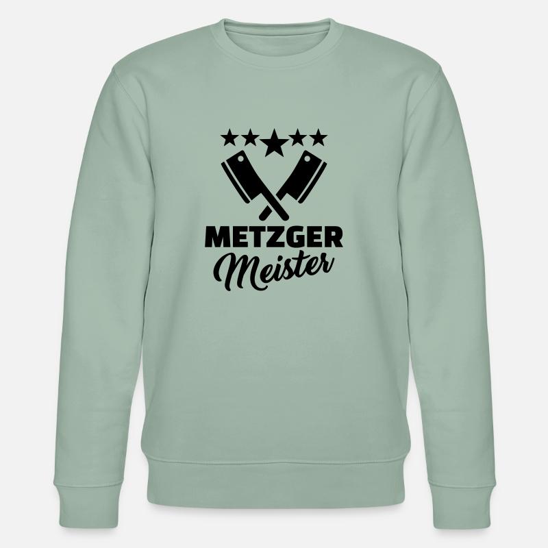 Metzger - Stanley/Stella Unisex Bio-Sweatshirt CHANGER  - Helles Graugrün