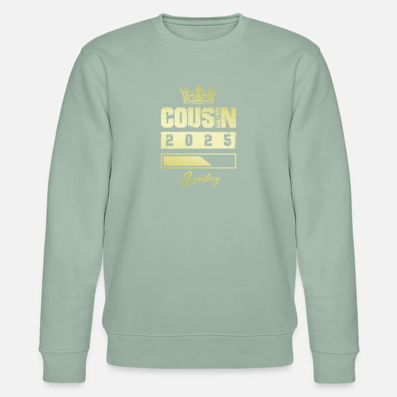 Cousin 2025 Loading - Stanley/Stella Unisex Bio-Sweatshirt CHANGER  - Helles Graugrün