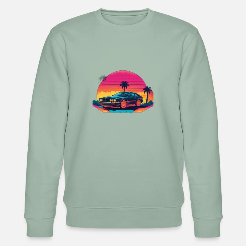 Oldtimer - Stanley/Stella Unisex Bio-Sweatshirt CHANGER  - Helles Graugrün