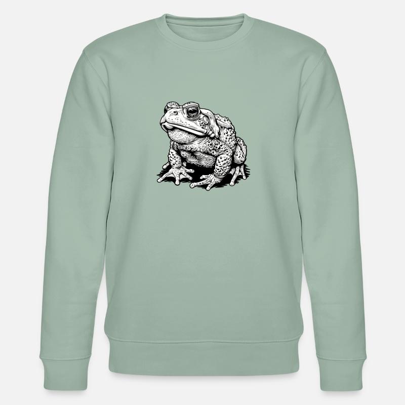 Toad Toads Toad - Stanley/Stella CHANGER Unisex Organic Sweatshirt - aloe