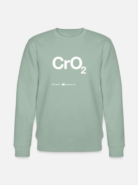 IEC Type II - CrO2 - Stanley/Stella Unisex Bio-Sweatshirt CHANGER - Helles Graugrün