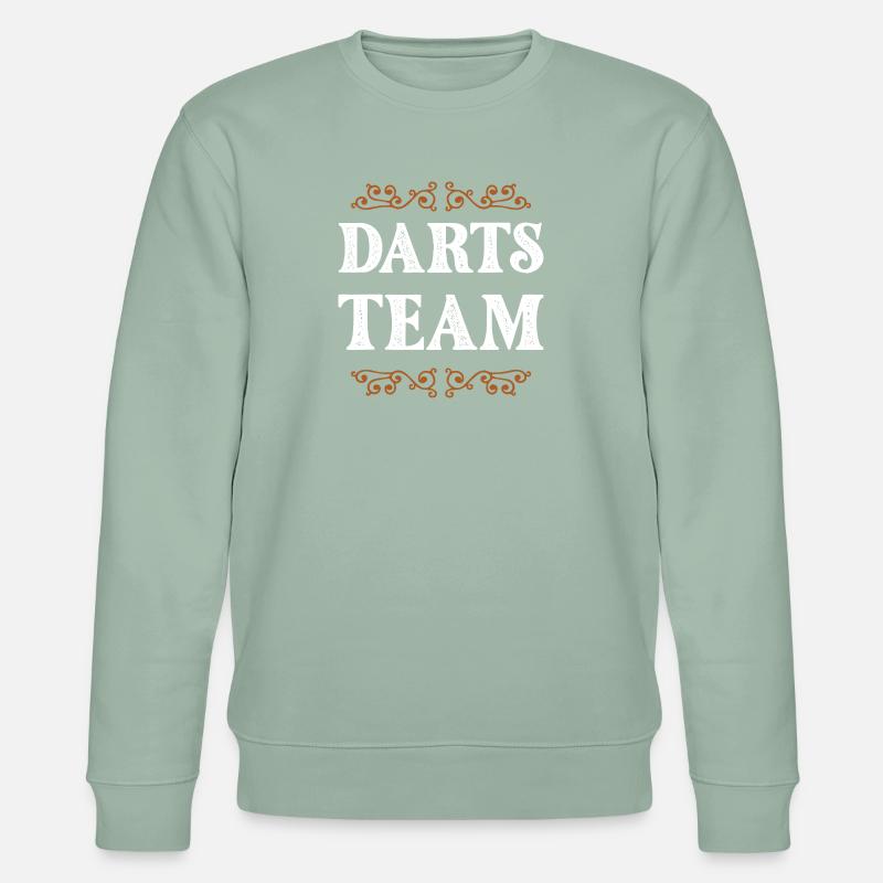 Darts Crew - Stanley/Stella Unisex Bio-Sweatshirt CHANGER  - Helles Graugrün