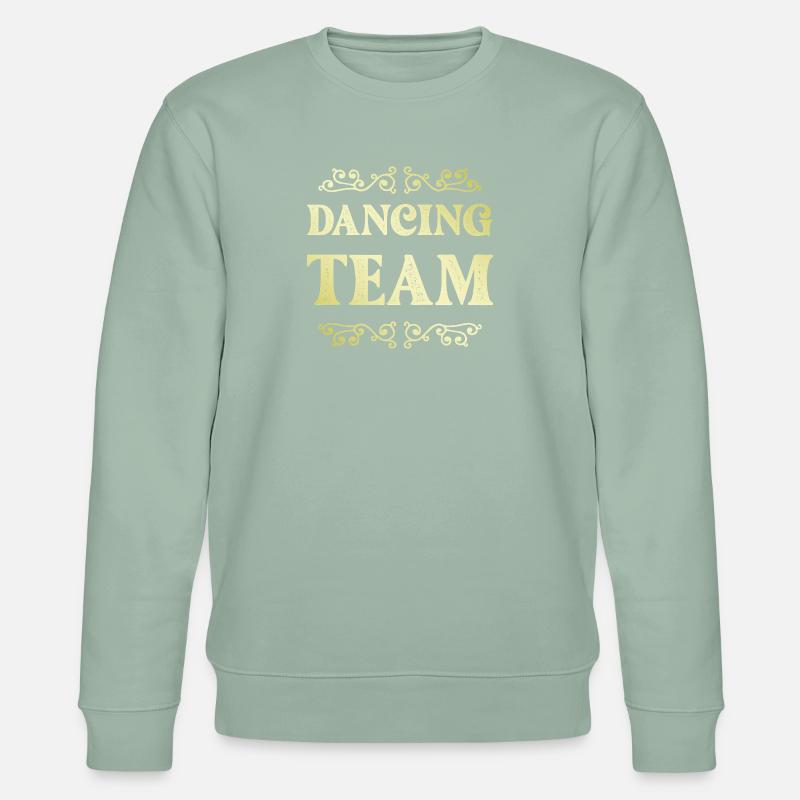 Dancing Team - Stanley/Stella Unisex Bio-Sweatshirt CHANGER - Helles Graugrün