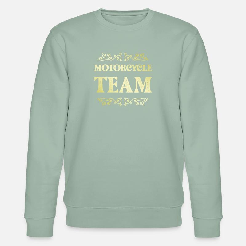 Équipe de motards - Sweat bio CHANGER Stanley/Stella Unisexe - vert de gris clair