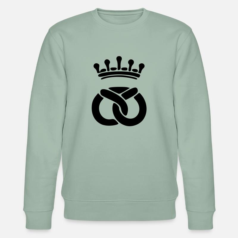 Bäcker - Stanley/Stella Unisex Bio-Sweatshirt CHANGER  - Helles Graugrün