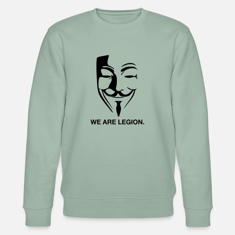 ano1 - Stanley/Stella Unisex Bio-Sweatshirt CHANGER  - Helles Graugrün