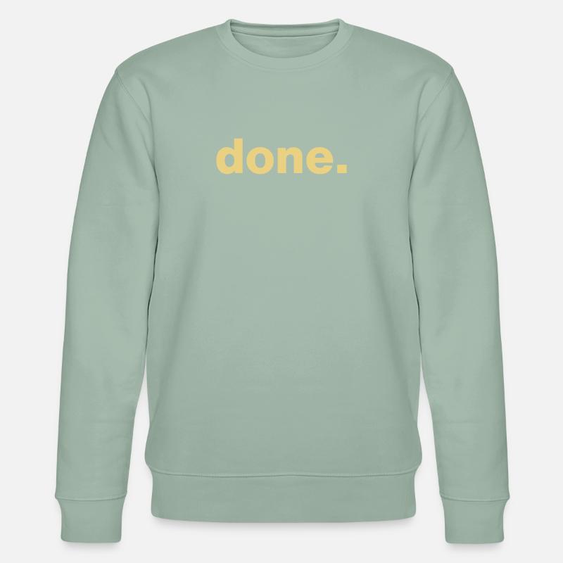 done. - Stanley/Stella Unisex Bio-Sweatshirt CHANGER  - Helles Graugrün