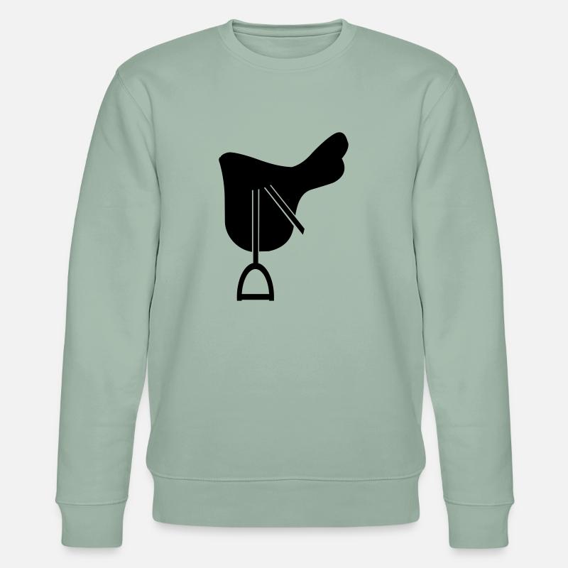 Sattel - Sweat bio CHANGER Stanley/Stella Unisexe - vert de gris clair
