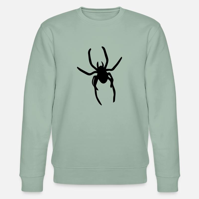 spider - Stanley/Stella Unisex Bio-Sweatshirt CHANGER  - Helles Graugrün