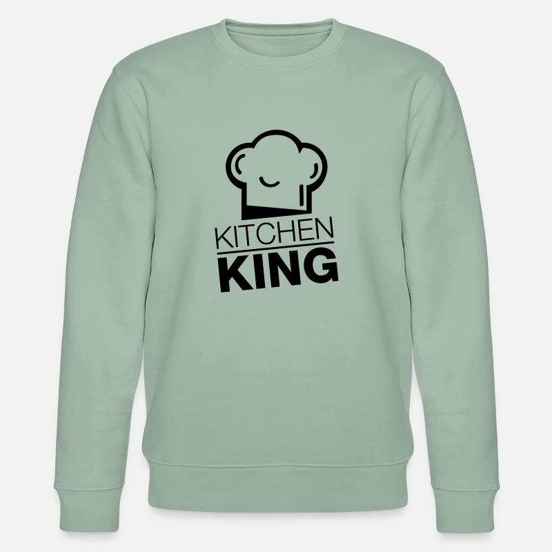 kitchen_king_rp1 - Sweat bio CHANGER Stanley/Stella Unisexe - vert de gris clair