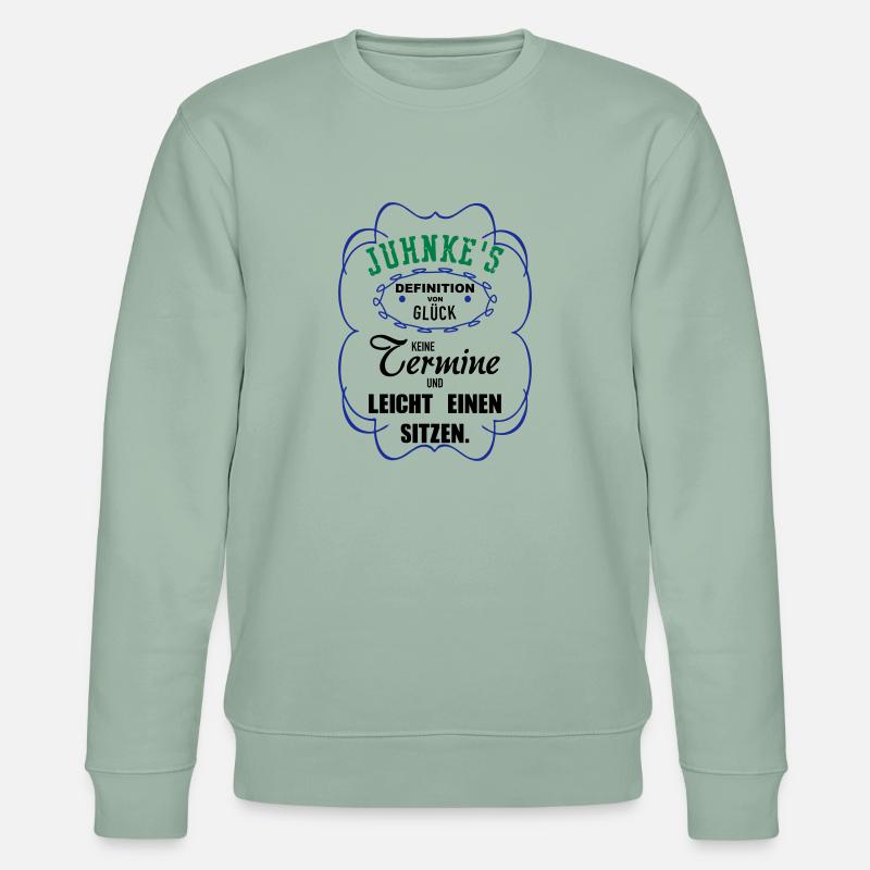 Leicht einen sitzen - Stanley/Stella Unisex Bio-Sweatshirt CHANGER  - Helles Graugrün