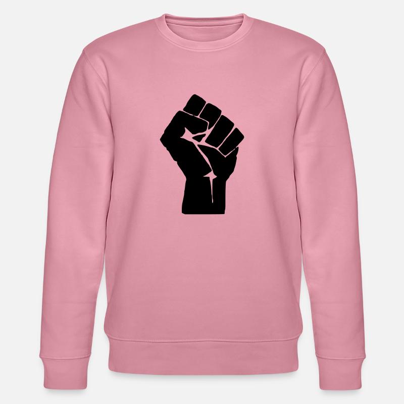 Faust Kommunismus - Stanley/Stella Unisex Bio-Sweatshirt CHANGER  - Lila Traum