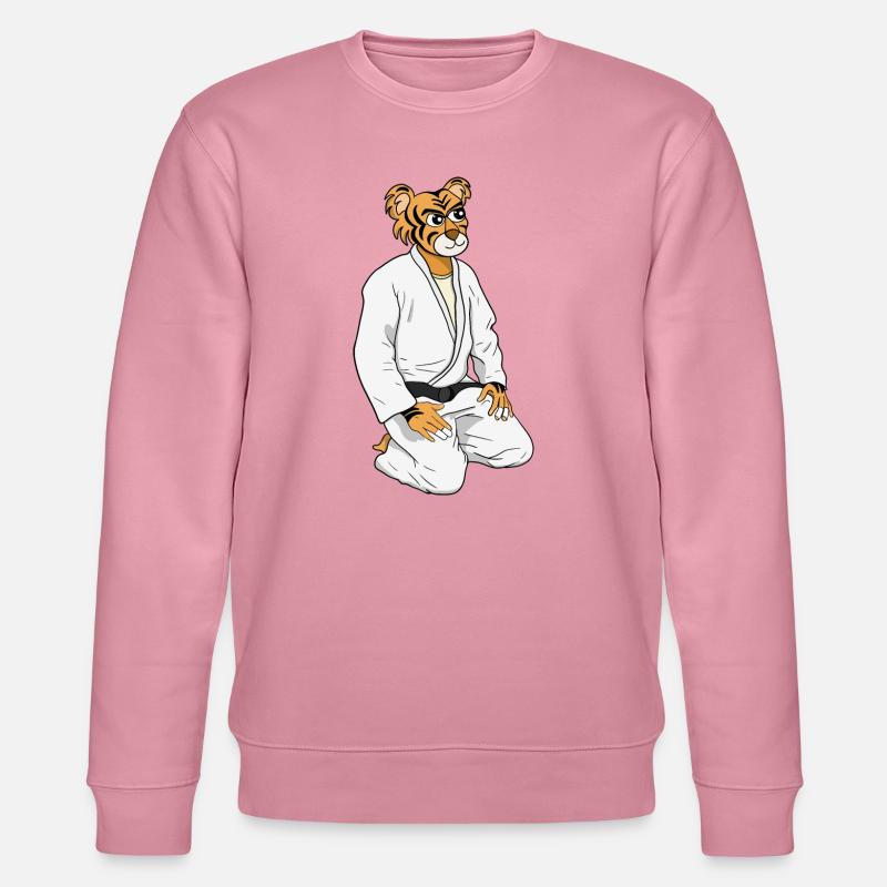 Sei ein Tiger - Stanley/Stella Unisex Bio-Sweatshirt CHANGER  - Lila Traum