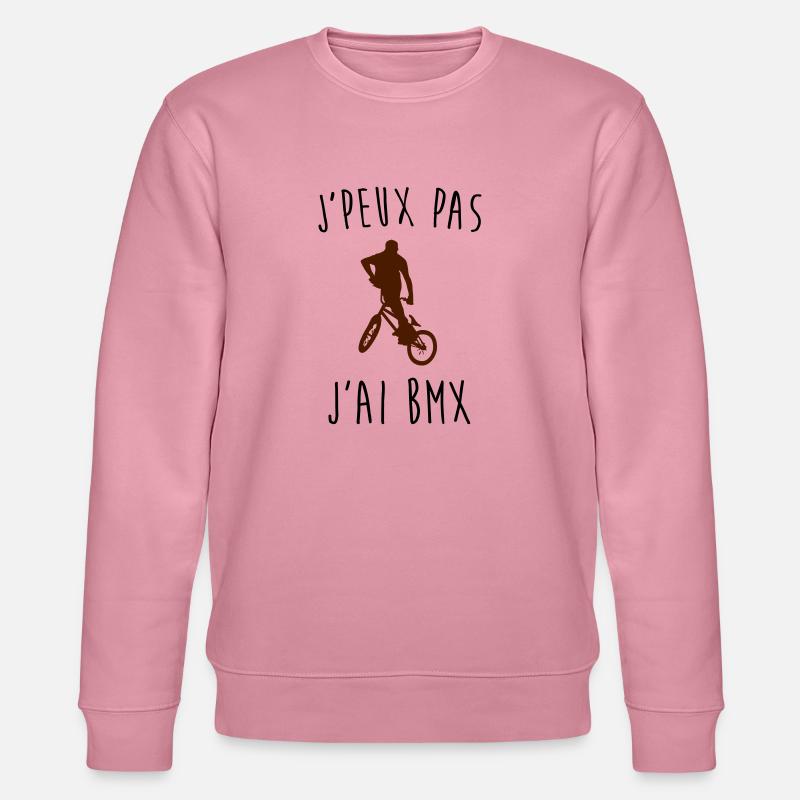 j'peux pas j'ai bmx - Sweat bio CHANGER Stanley/Stella Unisexe - lilas onirique