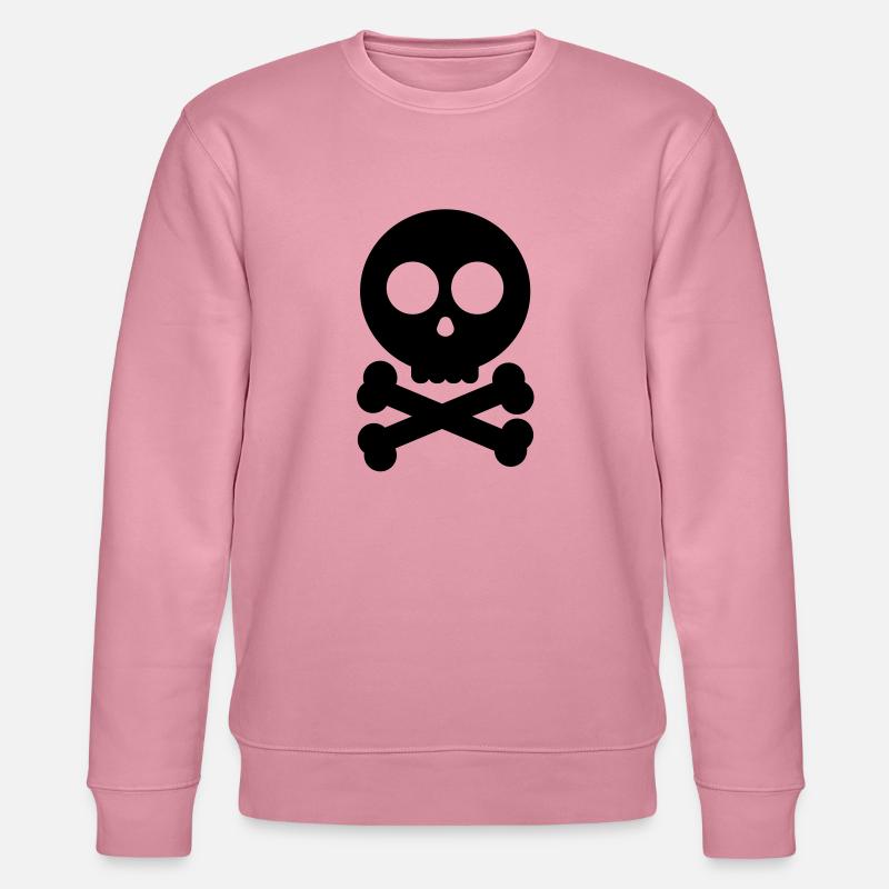 skull_face_f1 - Stanley/Stella Unisex Bio-Sweatshirt CHANGER  - Lila Traum