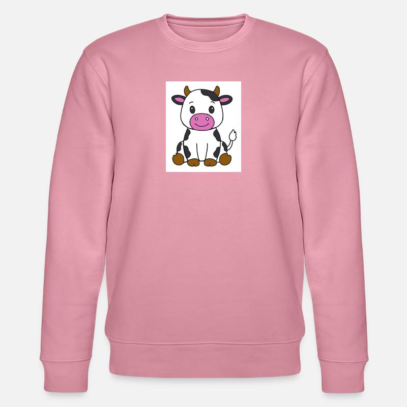 Vache - Sweat bio CHANGER Stanley/Stella Unisexe - lilas onirique