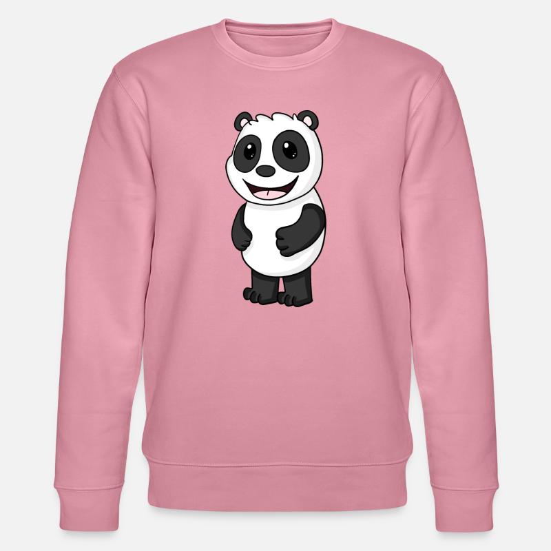 Panda Ours Mignon - Sweat bio CHANGER Stanley/Stella Unisexe - lilas onirique