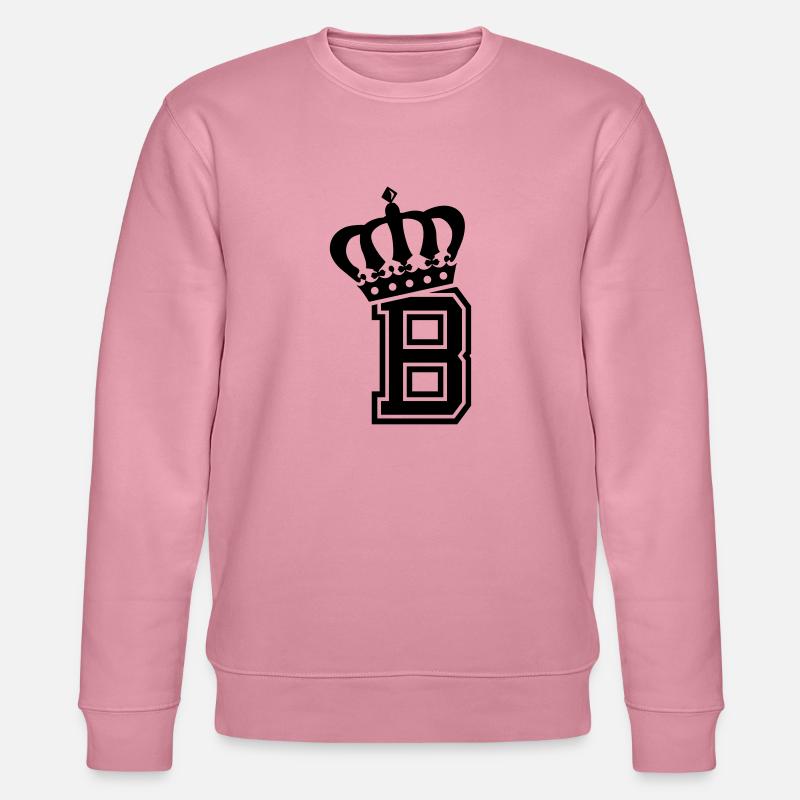 Buchstabe B - Stanley/Stella Unisex Bio-Sweatshirt CHANGER  - Lila Traum