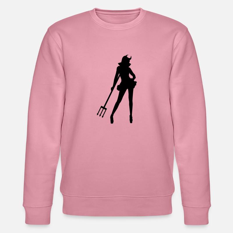 she_devil - Stanley/Stella Unisex Bio-Sweatshirt CHANGER  - Lila Traum