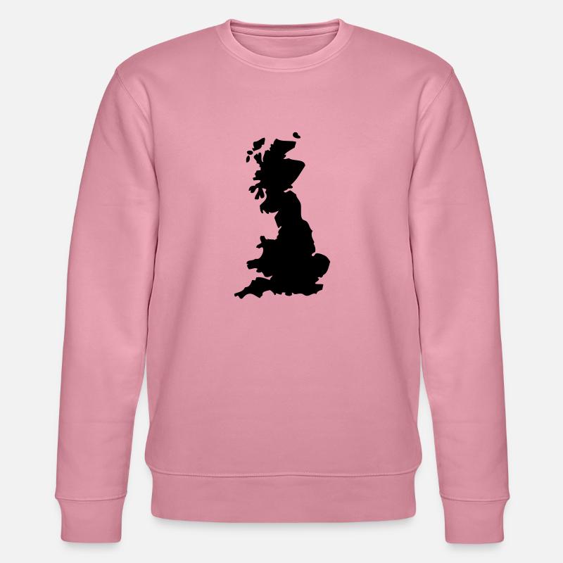 england england Länder1 - Stanley/Stella Unisex Bio-Sweatshirt CHANGER  - Lila Traum