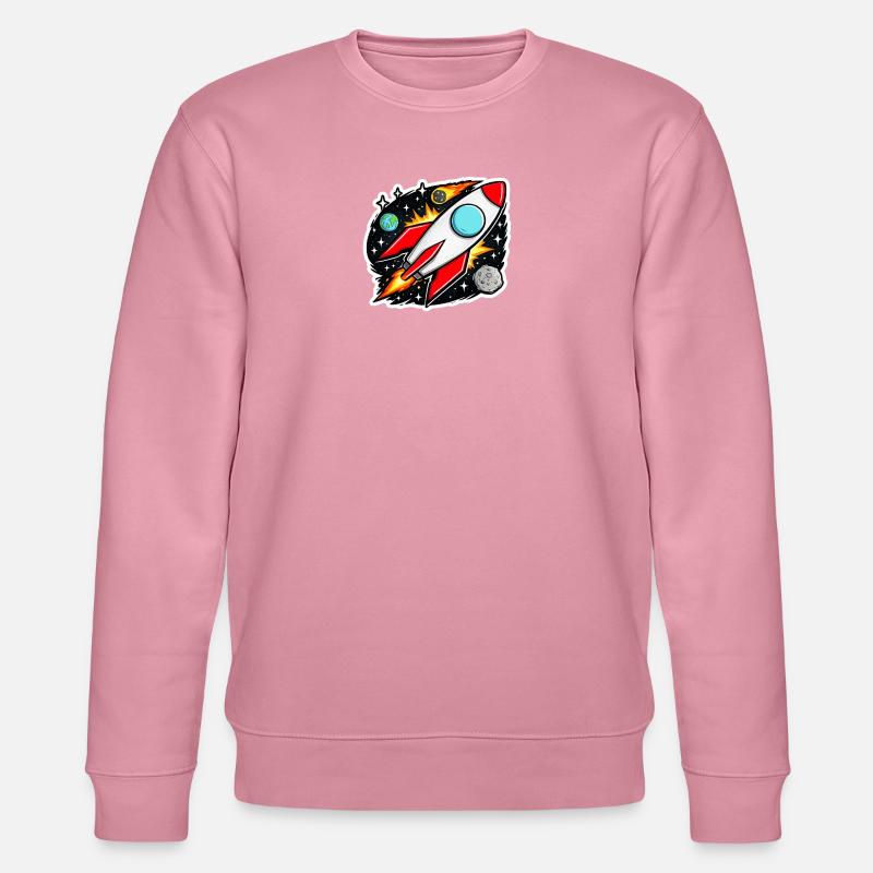 Rocket - Stanley/Stella CHANGER Unisex Organic Sweatshirt - lilac dream