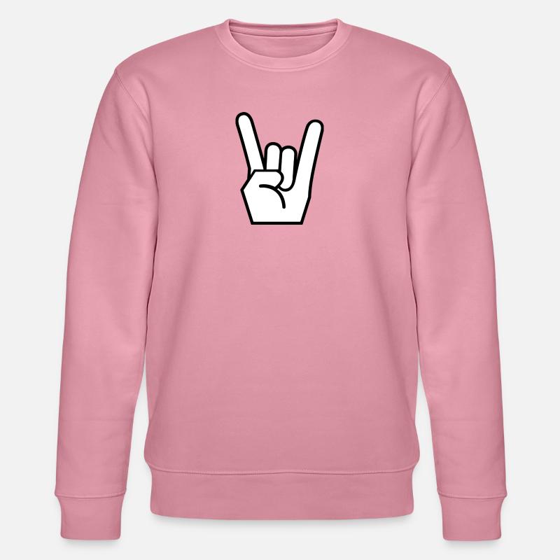 Rock On - Stanley/Stella Unisex Bio-Sweatshirt CHANGER  - Lila Traum