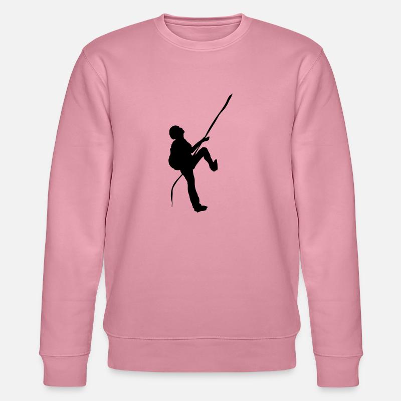 Climbing - Stanley/Stella Unisex Bio-Sweatshirt CHANGER  - Lila Traum