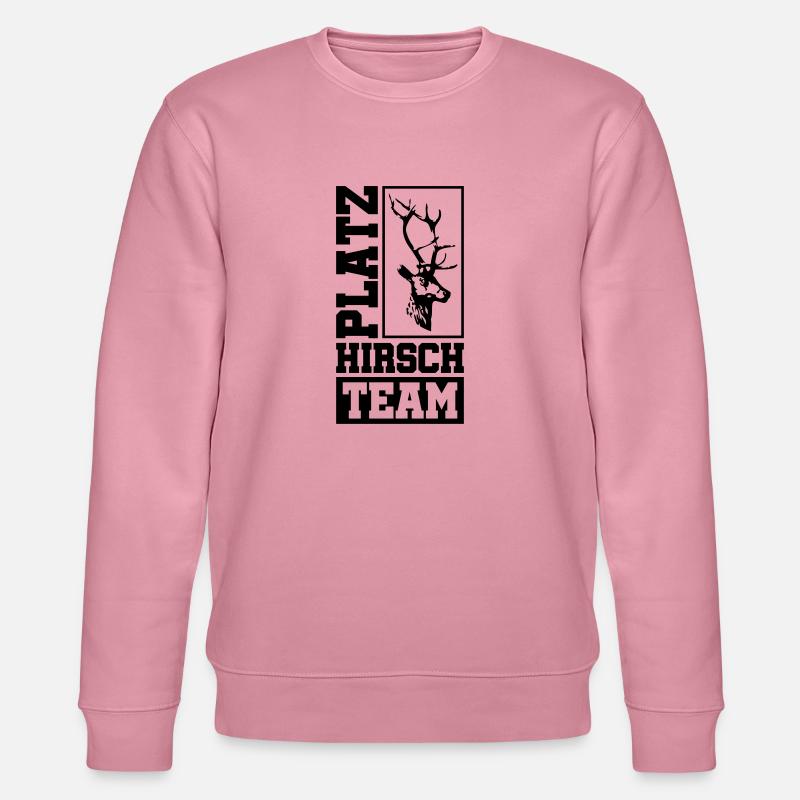 platz hirsch team - Stanley/Stella Unisex Bio-Sweatshirt CHANGER  - Lila Traum